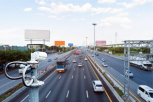 Vigilância do tráfego com IA