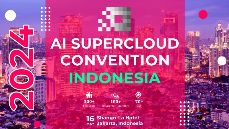 The Indonesia AI Supercloud Convention opens its doors May 16th